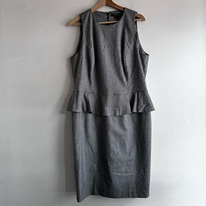 Women's Lauren Ralph Lauren Gray Dress Size 16